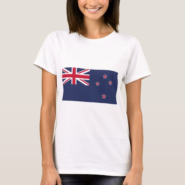 New Zealand Flag T-Shirt (Front)