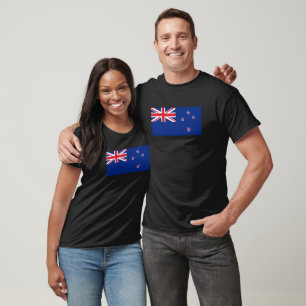 New Zealand Flag T-Shirt, Patriotic T-Shirt