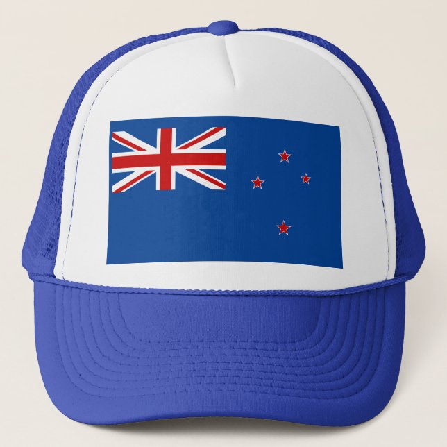 New Zealand flag Trucker Hat (Front)