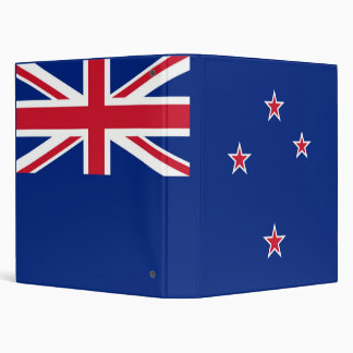 New Zealand Flag: Union Jack, Southern Cross Stars Binder