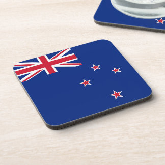 New Zealand Flag: Union Jack, Southern Cross Stars Coaster