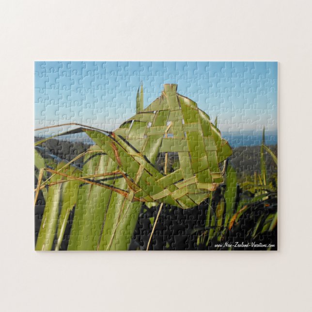New Zealand Flax Weaving Jigsaw Puzzle (Horizontal)