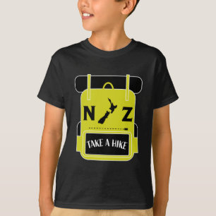 New Zealand Hiking - Walling NZ - Trail Walks NZ   T-Shirt
