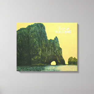 New Zealand Hole in the Rock Canvas Print