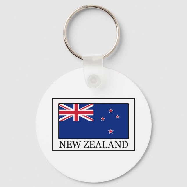 New Zealand Keychain (Front)