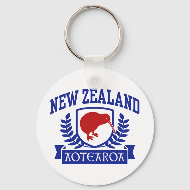 New Zealand Keychain (Front)