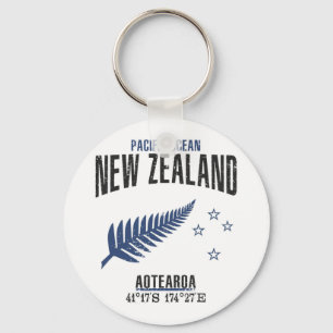 New Zealand Keychain