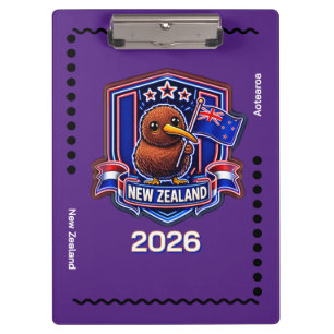 New Zealand Kids Clipboard