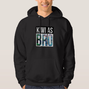 NEW ZEALAND KIWI AS BRO HOODIE