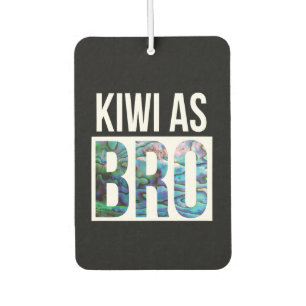 NEW ZEALAND KIWI AS SAYING AIR FRESHENER