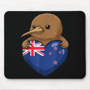 New Zealand Kiwi Bird Mouse Pad