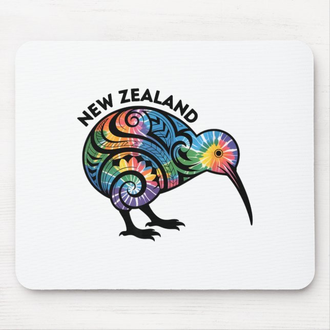 New Zealand Kiwi Bird  Mouse Pad (Front)