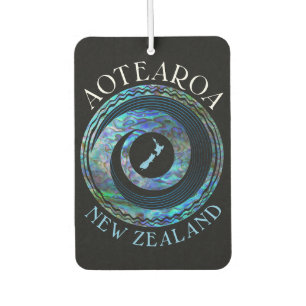 NEW ZEALAND KIWI KORU PAUA AIR FRESHENER