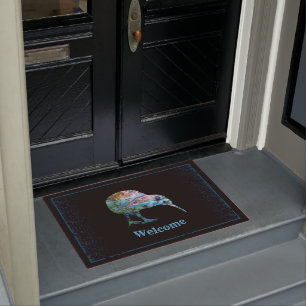 NEW ZEALAND KIWI PAUA DOORMAT