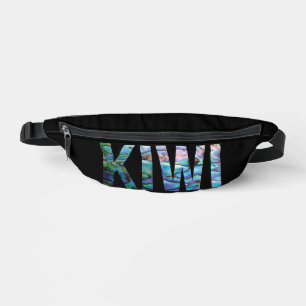 NEW ZEALAND KIWI PAUA FANNY PACK