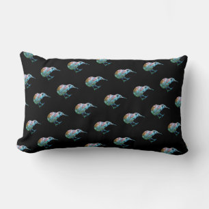 NEW ZEALAND KIWI PAUA LUMBAR PILLOW
