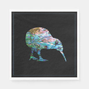 NEW ZEALAND KIWI PAUA NAPKIN