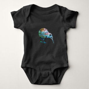 NEW ZEALAND KIWI SIMPLE PAUA BABY BODYSUIT