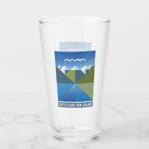 NEW ZEALAND KIWIS SOUTH ISLAND GLASS