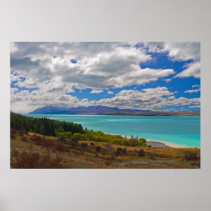 New Zealand: Lake Pukaki Poster