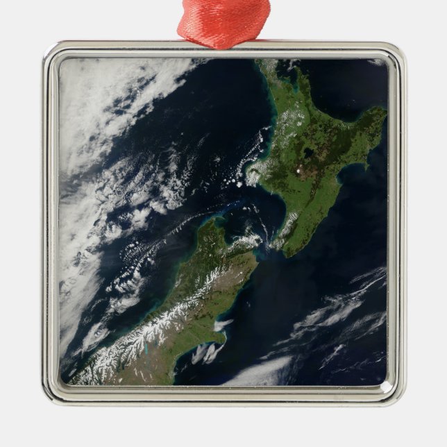 New Zealand Metal Ornament (Front)