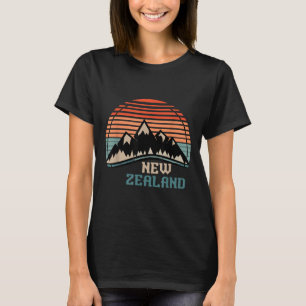 New Zealand Mountain Hiking Gift New Zealand T-Shirt