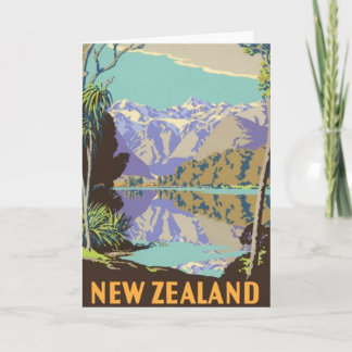 New Zealand Mountian Card