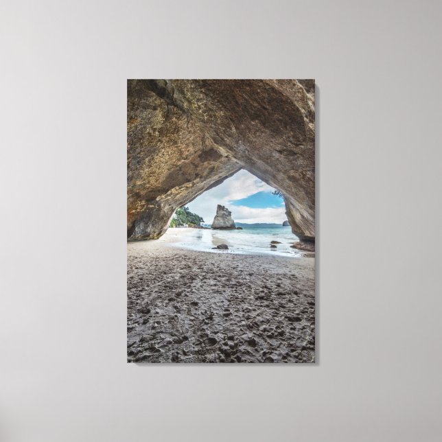 New Zealand, North Island, Coromandel Peninsula Canvas Print (Front)