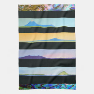 NEW ZEALAND NORTH ISLAND LANDSCAPES KITCHEN TOWEL