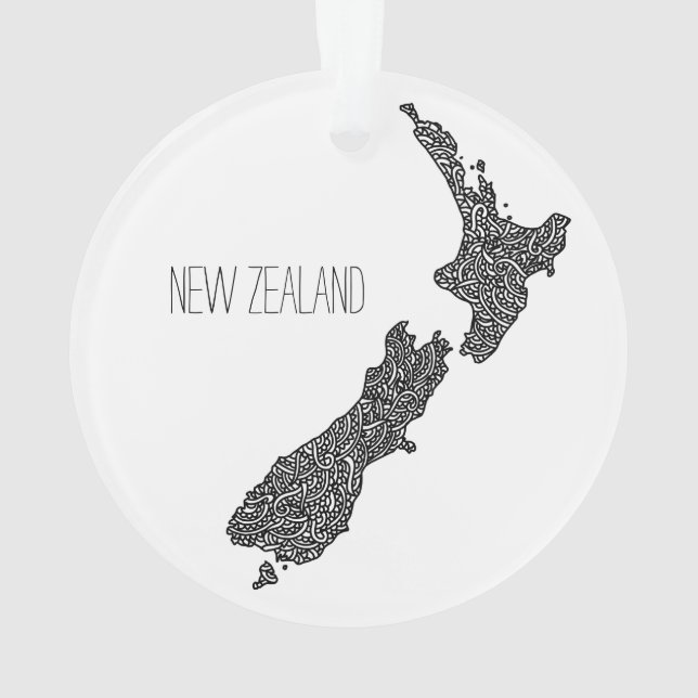 New Zealand Ornament (Back)
