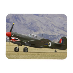 New Zealand, Otago, Wanaka, Warbirds Over 5 Magnet