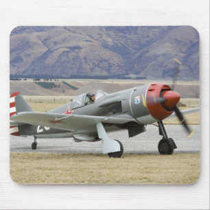 New Zealand, Otago, Wanaka, Warbirds Over 7 Mouse Pad