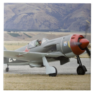 New Zealand, Otago, Wanaka, Warbirds Over 7 Tile