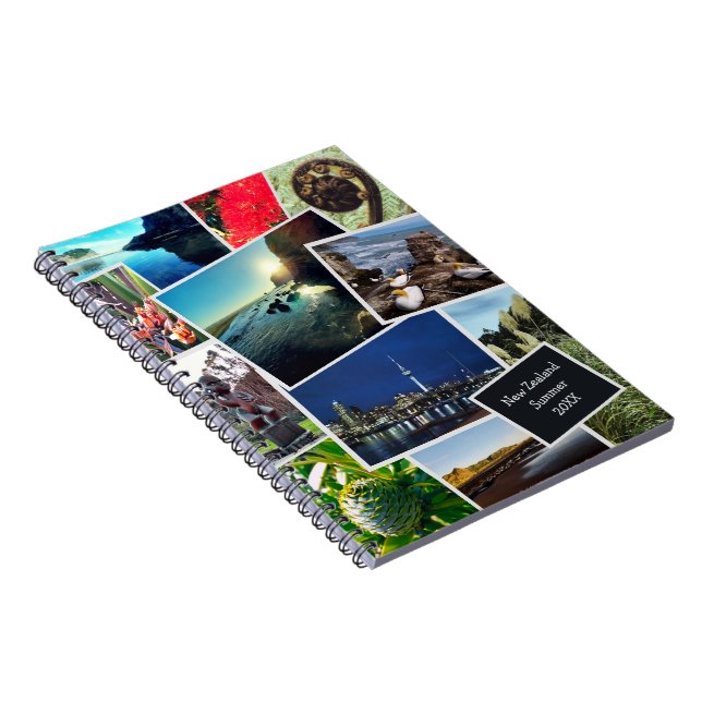 New Zealand Photo Collage Travel Journal (Côté Droit)