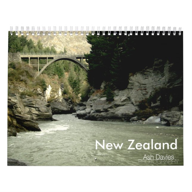New Zealand Photography Calendar (Cover)