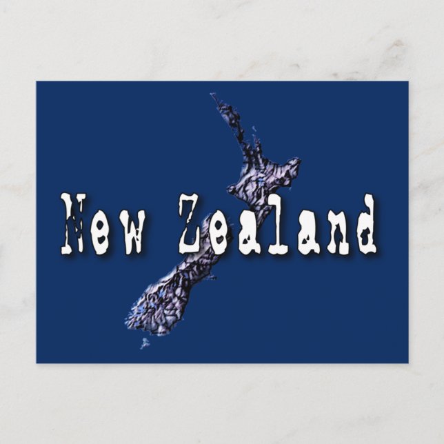 New Zealand Postcard (Front)