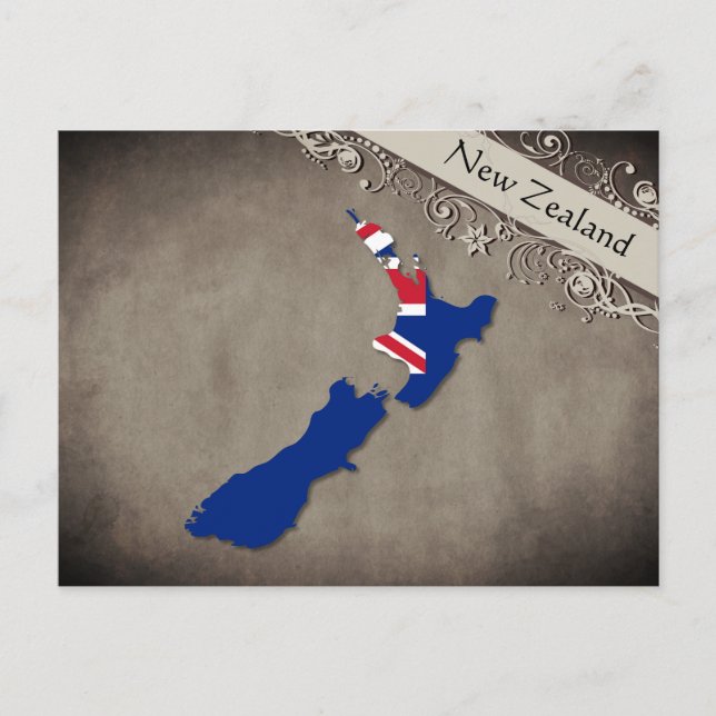 New Zealand Postcard (Front)