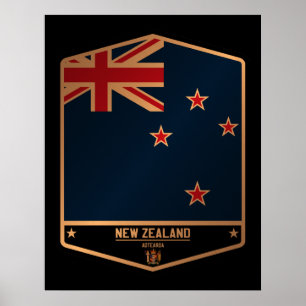 New Zealand Poster