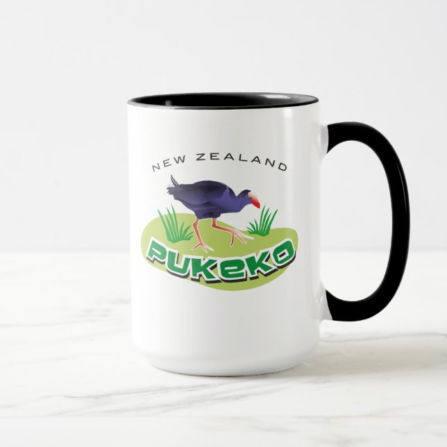 New Zealand Pukeko Mug (Right)