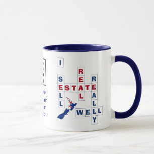 NEW ZEALAND Real Estate LOGO Realtor Mug