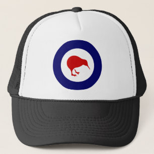 new zealand roundel kiwi trucker hat