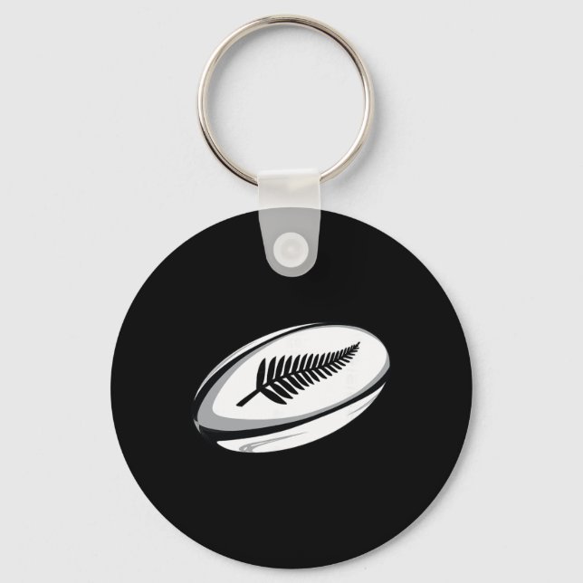 New Zealand Rugby Jersey  Keychain (Front)