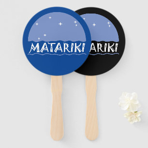 New Zealand Seven Sisters Maori MATARIKI 1a Hand Fan