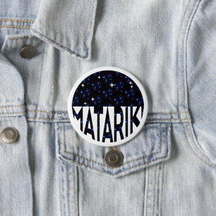 New Zealand Seven Sisters Maori MATARIKI 2b 3 Inch Round Button