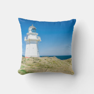 New Zealand, South Island, Catlins, Waipapa Throw Pillow