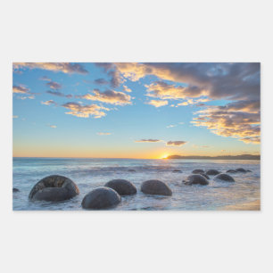 New Zealand, South Island, Moeraki Boulders Sticker