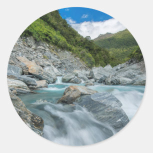 New Zealand, South Island, Mt. Aspiring National Classic Round Sticker