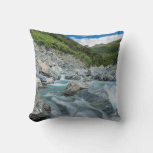 New Zealand, South Island, Mt. Aspiring National Throw Pillow