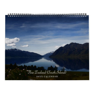 New Zealand South Island Photography Calendar