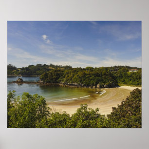 New Zealand, Southland, Stewart Island, Halfmoon Poster